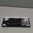 MZOO Luxury Sleep Eye Mask for Side Sleeper Men Women, Zero Eye Pressure 3D Sleeping Mask, Light Blocking Patented Design Night Blindfold, Soft Eye Shade Cover for Travel, Black