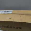 22.64" Universal Floor Speaker Stands, 150 lb Capacity, Black