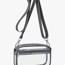 Clear Bag for Stadium Events Clear Purse with Removable Strap Transparent Bag for Concert and Sport Events