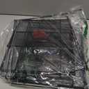 Simple Houseware Mesh Hanging File Folder Organizer 15.25" D x 12.75" W , 2 Packs, Black
