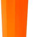 20 oz Cup with Horn - The Perfect Tumbler for Sports Fans - Reusable Water Bottle Ideal for Cheering at Game day, Tailgating, Celebration. (Orange)