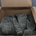 EVERGRACE Velvet Quilt Set California King 118'' x 106'', Luxurious Soft Striped Channel Bedding Set, Lightweight Velvet Comforter for All Season, Oversized Bedspread Coverlet w/ 2 Shams, Olive Green
