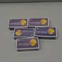 Boen 600PCS Coin Flips in 6 Sizes Cardboard Coin Holders for Colletors 2x2 inch Coin Cardboard Coin Flips for Coin Collection (Coin Flips 6-600pcs)