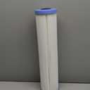 Pentair Pentek R30-20BB Big Blue Sediment Water Filter, Whole House Pleated Polyester Filter Cartridge, 20" x 4.5", 30 Micron, White