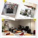 Coavas Peel and Stick Wallpaper Brick 17.7x118.1 Inches White Gray Removable Wallpaper Peel and Stick Self Adhesive Faux Brick for Bedroom Backsplash Laundry Room Accent Walls