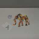 Elephant Ornaments Decor for Window Hanging, Elephant Lover Gifts for Women Men, Animal Home Wall Room Decorations, Christmas 2D Flat Acrylic Ornamnet (6in)