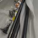 Track Curtain Rod,9ft Heavy Duty Traverse Curtain Rod, Black