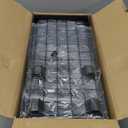 Under Sink Organizer, 2 Tier Pull out Cabinet Organizer Baskets with Mesh Sliding Drawers, Slide out Storage Shelf for Home, Kitchen, Bathroom, Pantry, Office Cabinet, Countertop(1 Pack) (Black)