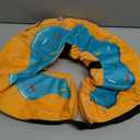 Grand Line Donut Inflatable Collar for Dogs and Cats, Soft Recovery Dog Cone After Surgery, Protective Pet Neck Cone for Small, Medium, Large Dogs, Not Block Vision (Blue, M)