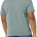 Amazon Essentials Men's T-Shirts, Short-Sleeve Crewneck Pocket, Cotton, 2-Pack (Gray, XS)