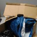 Electric Heated Blanket Full Size 72x84 Inch - Super Soft Flannel, 10 Heat Settings, 1-12H Auto Shut Off, Machine Washable, Easy Controller, Perfect for Winter Warmth - Lake Blue