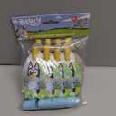 Unique Bluey Party Plastic Blowouts (Pack of 8) | Party Blowouts for Kids - Perfect for Birthdays & Celebrations
