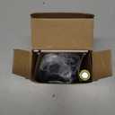 Bluetooth Wireless Mouse for Laptop, PC, MacBook, Chromebook,1600 DPI Optical Tracking Blue Tooth Mice, Compact and Portable Computer Mouse for Work or Travel, 12-Month Battery Life-Black