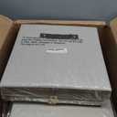 Ornavo Home 13 x 13 Storage Cube Bins, Foldable Collapsible Fabric Storage Bins Box Linen Shelf Basket Cube Organizer for Closet with Leather Handles, 6 Pack, Beige