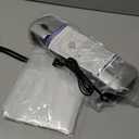 Vacuum Sealer 75KPa, 6-in-1 Dry/Moist Modes, Digi Timer, Built-in Cutter, Compact w/10 Bags (Bright Silver)