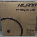 Hiland 29" x 1.75" Alloy Bike Rim for 1.75 to 2.215 Inch Tire, Front & Back MTB Wheelset for Dis Brake with 7 Speed Freewheel, Bolt On Axle, Bicycle Accessories for Adult Bikes