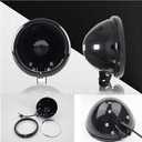 SKUNTUANG 5 3/4 Inch Motorcycle LED Headlight Mount Bucket 5.75 Inch LED Headlight Housing Bucket for Motorcycle