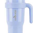 Reduce 24 oz Tumbler with Handle and Straw - Stainless Steel with Sip-It-Your-Way Lid - Keeps Drinks Cold up to 24 Hours - Sweat Proof, Dishwasher Safe, BPA Free - Glacier, Opaque Gloss