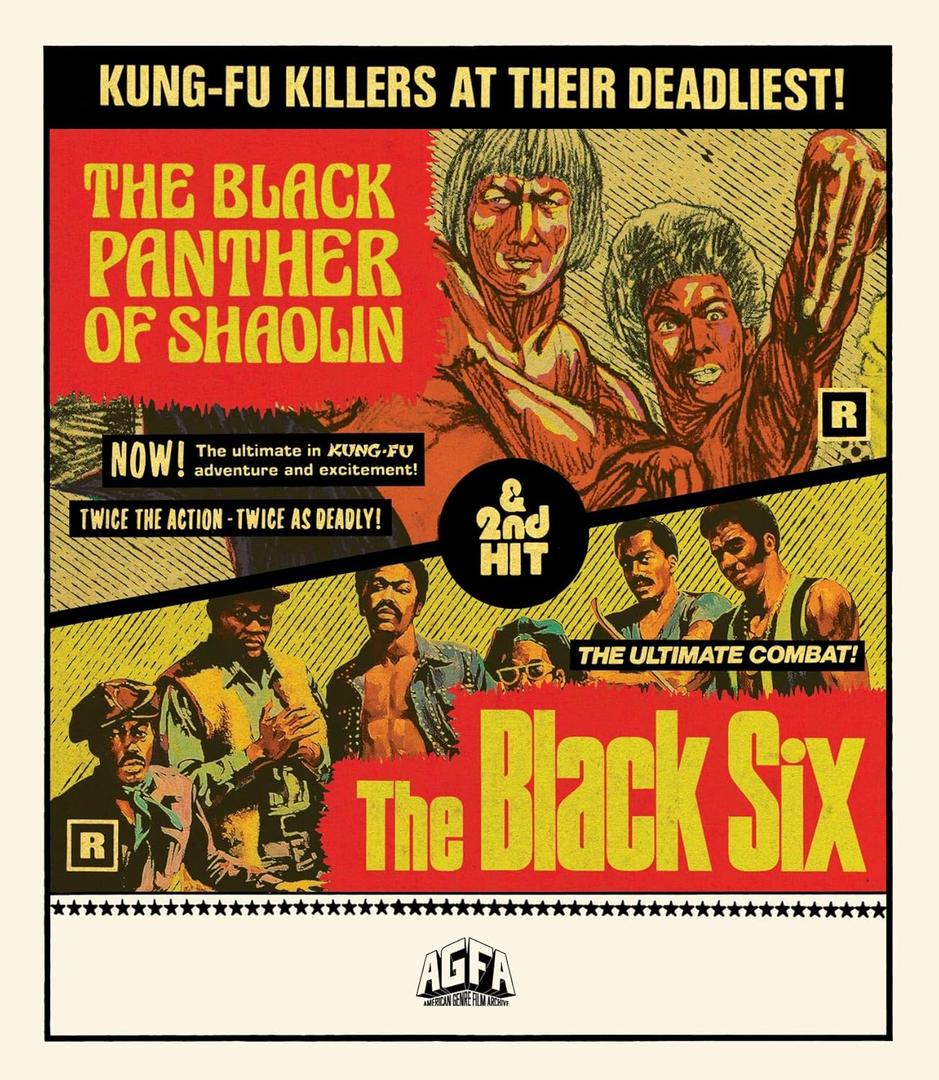 The Black Panther of Shaolin + The Black Six  Format: Blu-ray