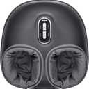 Nekteck Shiatsu Foot Massager with Heat, Deep Kneading Therapy Air Compression, Feet Massage Improve Blood Circulation Foot Wellness Soothing Pain Relief, Relax for Home Office Use, FSA HSA Eligible (Gray (Regular))