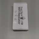 12880 Sq.Ft Range WiFi Extender Signal Booster Dual Band 5GHz/2.4GHz, 105-Device Compatibility, Simple Installation, WiFi Extender