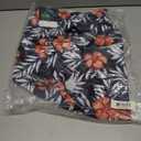 Kanu Surf Mens Havana Men's Swim Trunks Quick Dry Swim Shorts Bathing Suit Men, 5.5 to 7" Inseam (Regular and Extended (Medium, Vacay Black)