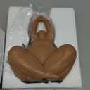 HAUCOZE Lady Sculpture Decor Woman Figurine Statue Modern Arts Gifts Polyresin 10 inch