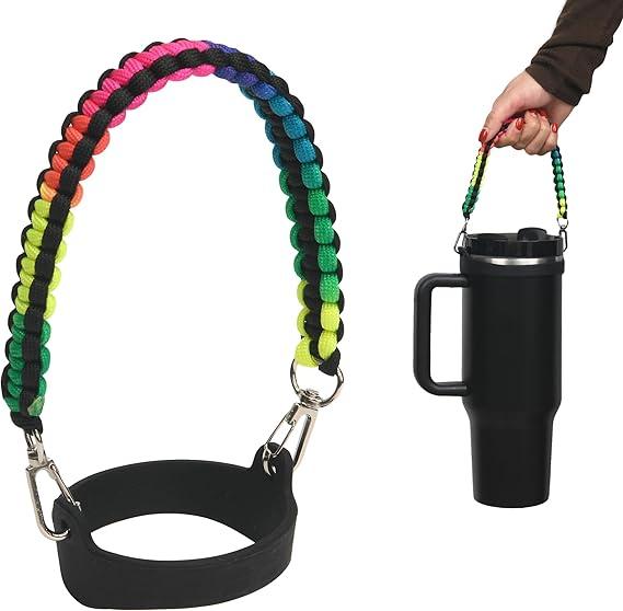 Paracord Handle For Water Bottle 2 Pack