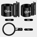 Onesnt 5 Pack E-Track Tool Holders|E Track Accessories for Enclosed Trailer to Heavy Duty Tool Holder |E Track/X Track Tool Hangers to Keep Rakes,Shovels, Broom|E Track Shovel Holder for Truck