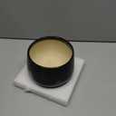 G EPGardening 6 Inch Planter - Ceramic Pot for Plants, Ceramic Planter with Drainage and Saucer, Round Flower Pot Indoor Outdoor, Modern Room Decor, Home Gifts, Black