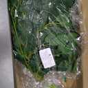 Fake Leaves(24pack) Faux Greenery Stems,Silk Greenery,Artificial Tree Branches,for Table Decor for centerpieces Italian Decorations Floral Arrangements etc Reusable.