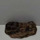 Light Brown Long Curly Wig, Middle Part Design, Fashionable and Elegant, Easy to Wear, Suitable for Office Work and Cosplay, High Temperature Synthetic Hair