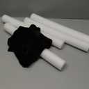 Door Draft Stopper for Bottom of Door, Upgraded Under Door Gap Filler for Big Gap, No Folding Required, Flexible Installation Door Sweep soundproofing Strip for Home & Apartment, 28-32in, Black