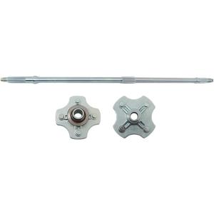 Rear Axle Shaft Wheel Hub with Nuts 42311-HN2-020 42311-HN2-010 42620-HN0-670 42620-HM7-000 Replacement for TRX500FE TRX500FM 500 ES S 2005-2011