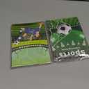 BenLouis 24 Pcs Sports Mini Coloring Books Kids Football Basketball Soccer Baseball Party Favors Small Activity Books Bulk for Kids Sports Birthday Goodie Bags Stuffers Return Gifts Classroom Travel