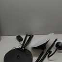 Upgraded 2-in-1 Torchiere Floor Lamp, Dimmable Standing Lamp with Remote&Touch Control, 34W Brightness Adjustable Floor Reading Light, Black Modern Corner Lamp for Living Room Bedroom Office