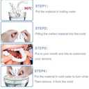 2 x 2 Pairs, Temporarily Adjustable for Men and Women, Top and Bottom, Nature and Comfortable