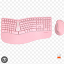 MEETION Wireless Ergonomic Keyboard and Mouse, Split Arch Keyboard with Cushioned Wrist Palm Rest, Wireless Vertical Mouse, Rechargeable Full Size, for Windows/Mac/Computer/Laptop