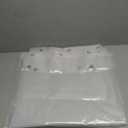 Waterproof Peva Bath Curtain 6Fx6F with Rustproof Metal Grommets, Shower Curtain for Bathroom Decor and Home Bath Accessory