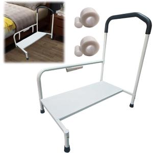 Step Stool with Handle and Non-Slip Platform, Heavy-Duty Non-Slip Platform Step Stool, Bed Ladder, can Support a Weight of 400 pounds.
