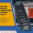 Heating and Air Conditioning Control Valve 15-51251 for Chevrolet Camaro 2010-2015, Blend Door HVAC Temperature Valve