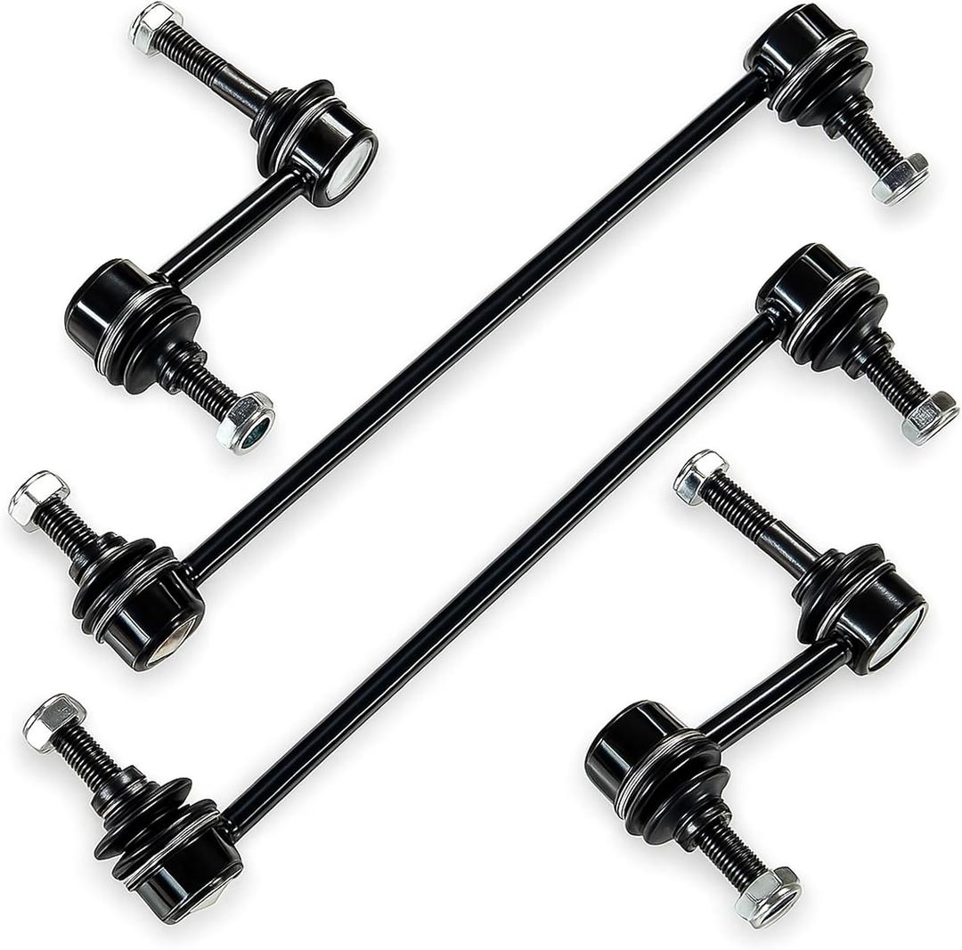 K80296 K750571 4PC Front/Rear Stabilizer Sway Bar End Link Fit for Ford 2009 2010 2011 2012 Escape, for Mazda 2009-2011 Tribute, for Mercury 2009-2011 Mariner