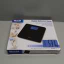 Tanita HD-662 Digital Weight Scale (Black) - Japan Technology Bathroom Scale with 330 lb Weight Capacity - 2" Blue Backlit Large LCD Display - Accurate, Durable, Step-On Operation, Black