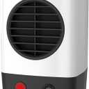 Lasko MyHeat Mini Personal Ceramic Space Heater for Home, Energy Efficient, Overheat Protection for Bedrooms, Offices, 6.2 Inches, 400W, White, 201