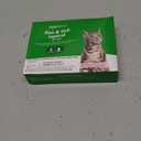 Amazon Basics Flea and Tick Topical Treatment for Cats (Over 1.5 Pounds), 6 Count (Previously Solimo)