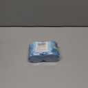 LaRibbons Christmas Wired Ribbon 2.5 inch Double Faced Blue Snowflakes and Striped Christmas Ribbon for Tree Garland, Wreath Bow, Xmas Crafts Decorations, 2 Rolls 10 Yards Total