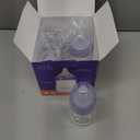 Lansinoh Anti-Colic Baby Bottles, BPA-Free Plastic, 5 Ounces, 4 Count, Extra Slow Flow Nipples (Size XS), Breastfeeding Bottle with NaturalWave Design