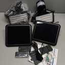 VIVOHOME Solar Flood Lights Outdoor, 256 LED 2500LM Motion Sensor Lights, 3 Adjustable Heads Security Lights, IP65 Waterproof, 270 Wide Lighting Angle Solar Powered Lights for Porch, Yard, 2 Pack