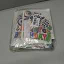 45Pack Dirt Bike Birthday Party decoration pack include banner,Honeycomb Centerpieces,cake toppers,Balloons for Dirt Bike party decoration