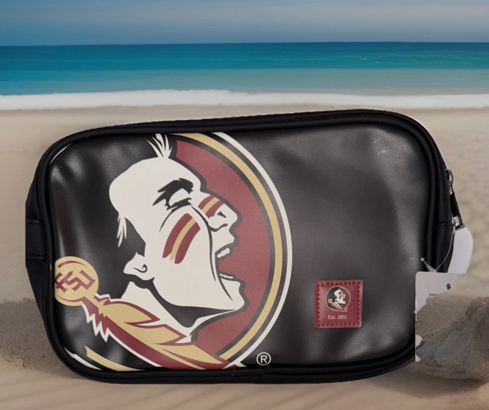 University Of Florida Seminoles Tech Organizer Bag Zippered With Handle 10”x6”